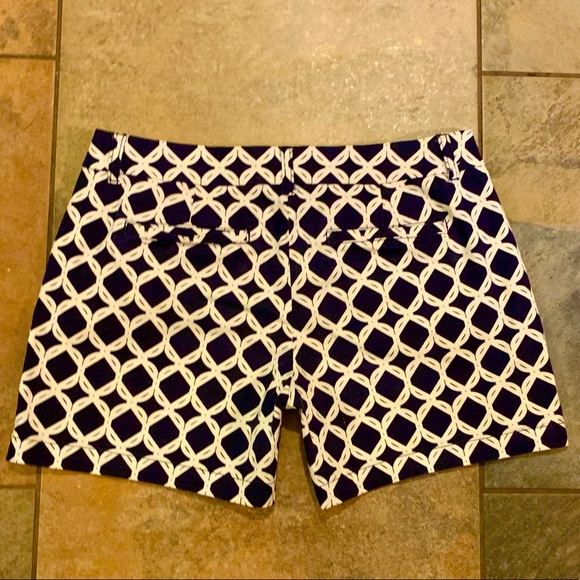 CROWN & IVY Classic PREPPY Trouser SORORITY Shorts 8 BEALLS similar to Lily #ZTA - Picture 4 of 5